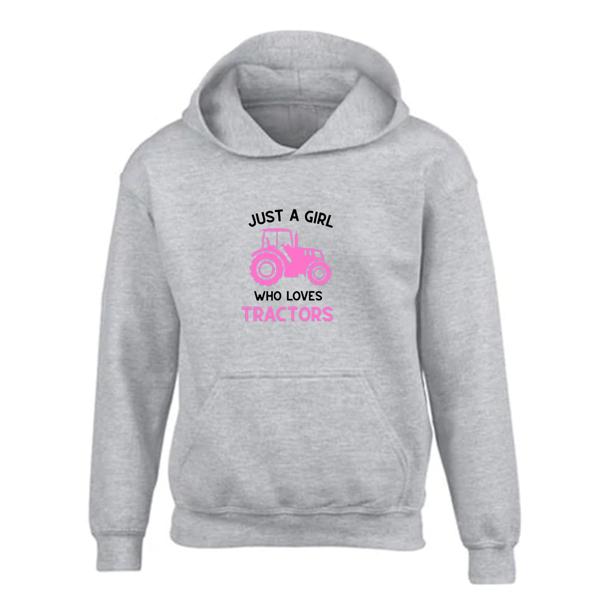 Girls Tractor Hoodie - CL007-2