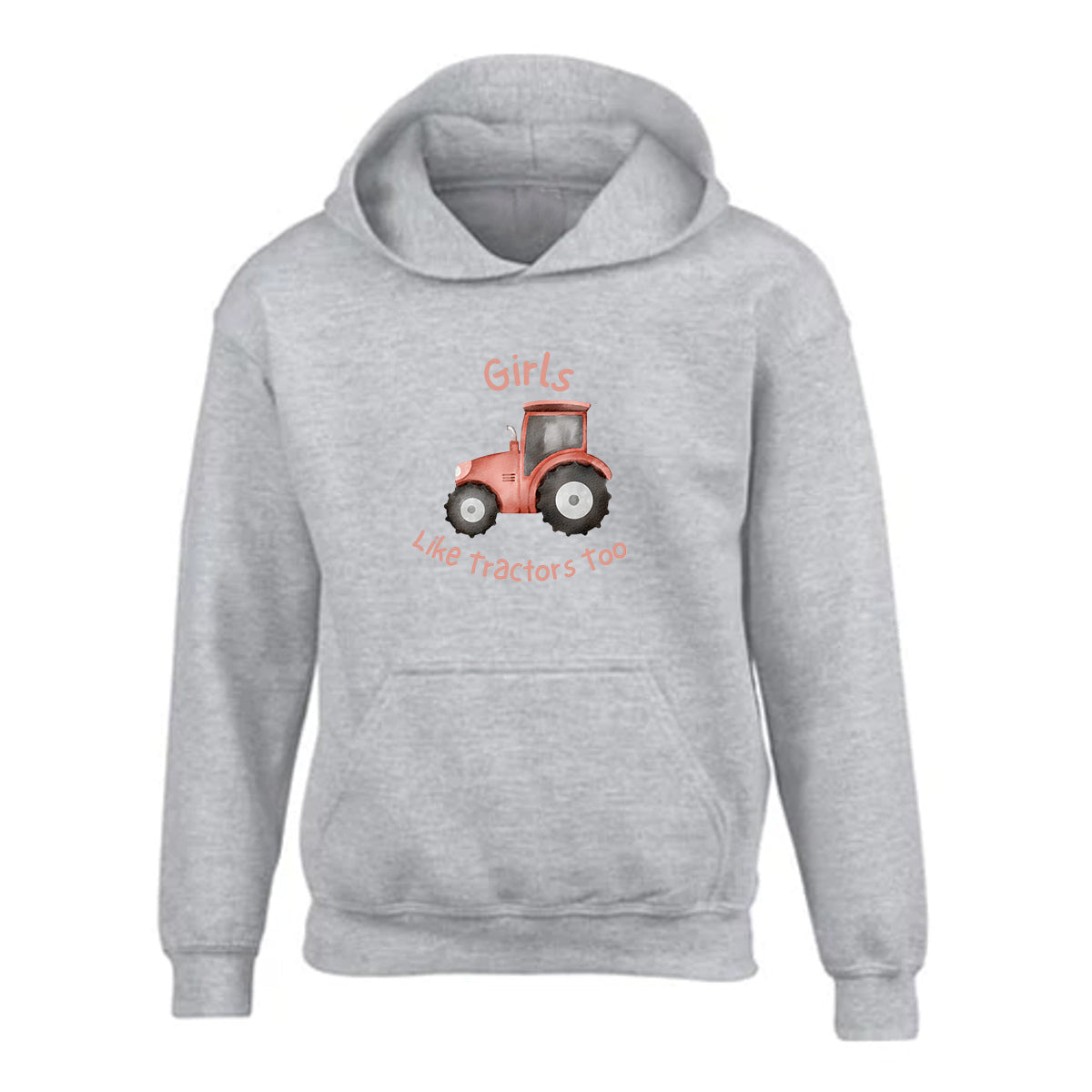 Girls Tractor Hoodie CL005-2