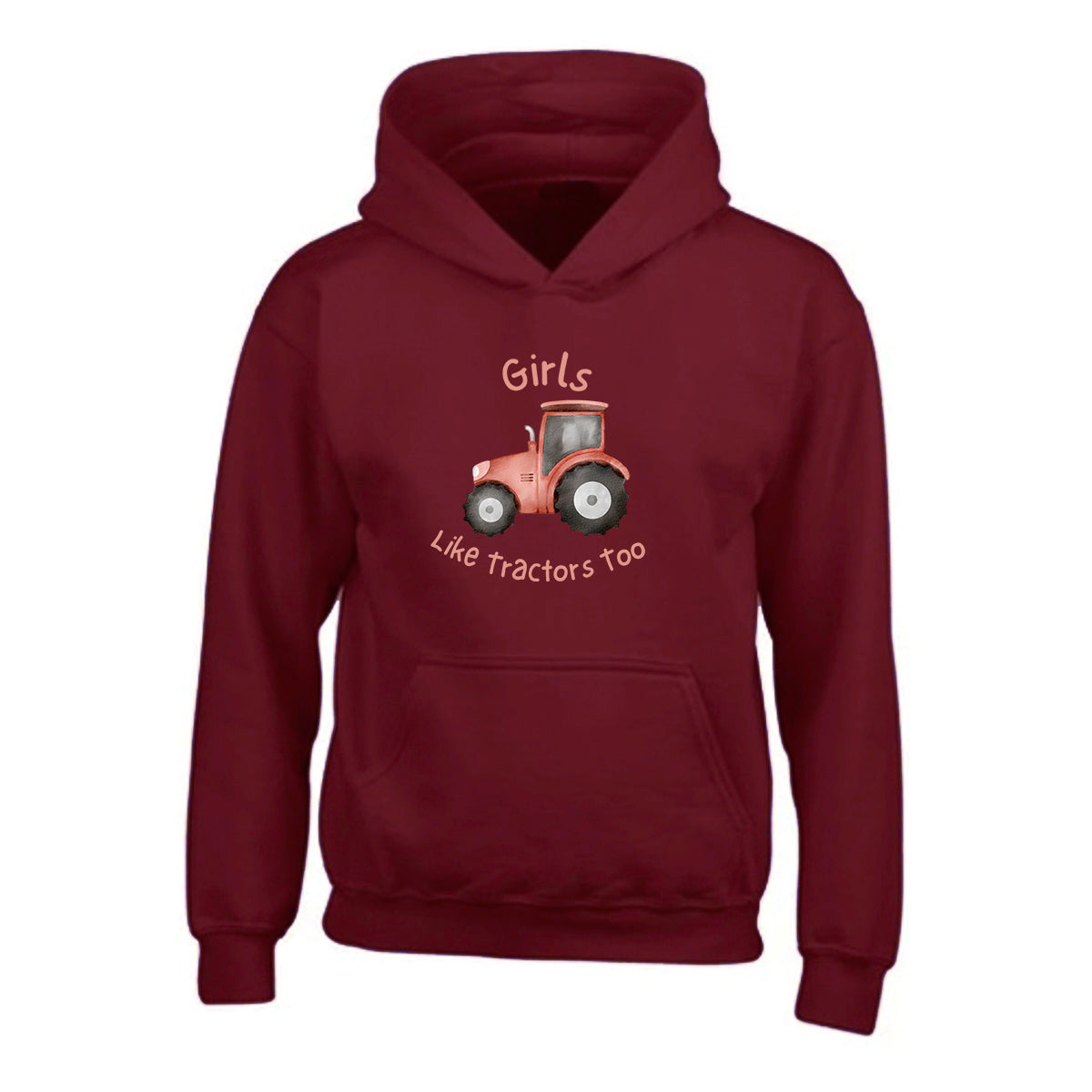 Girls Tractor Hoodie CL005-3