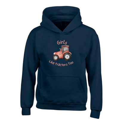 Girls Tractor Hoodie CL005-5