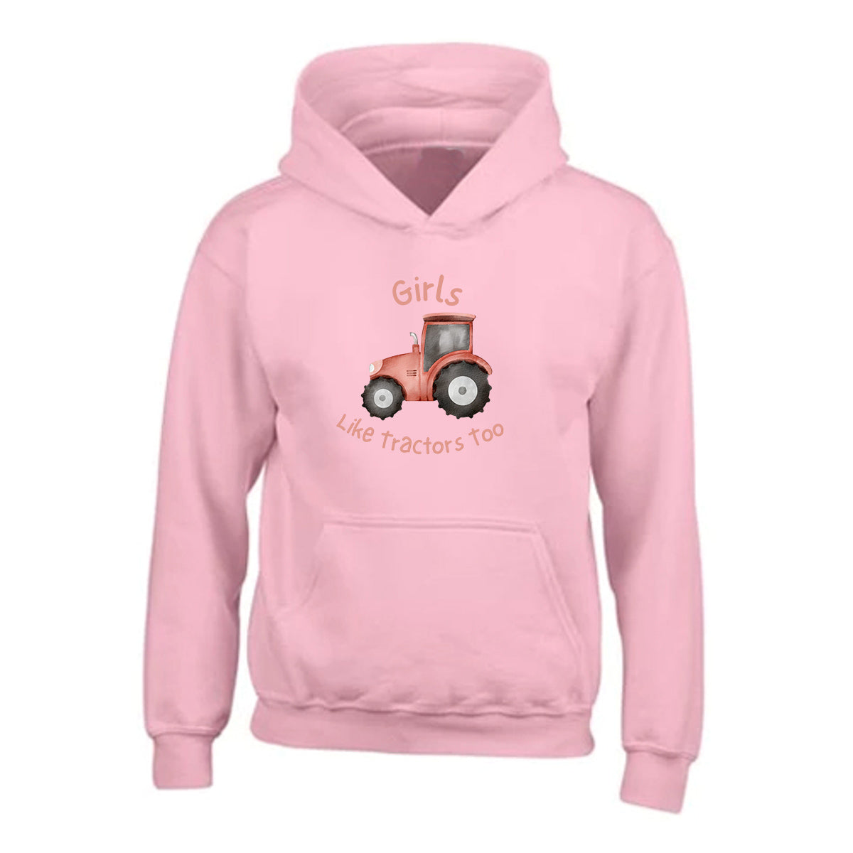 Girls Tractor Hoodie CL005-6