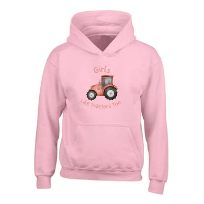 Girls Tractor Hoodie CL005-6