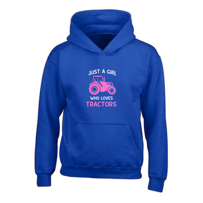 Girls Tractor Hoodie - CL007-7