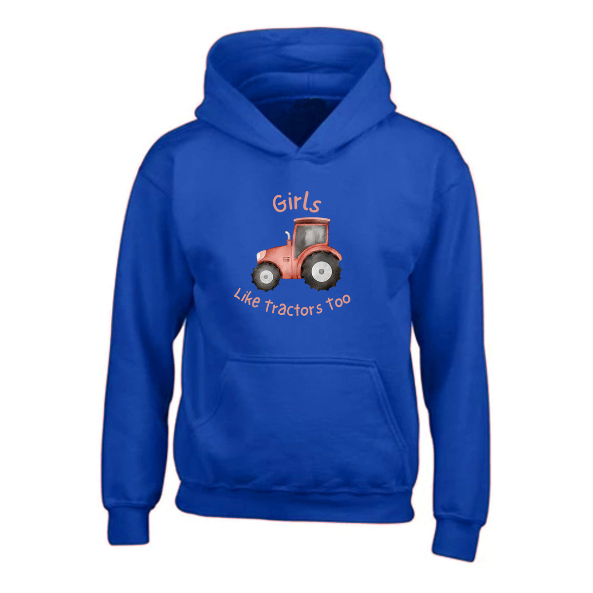 Girls Tractor Hoodie CL005-7