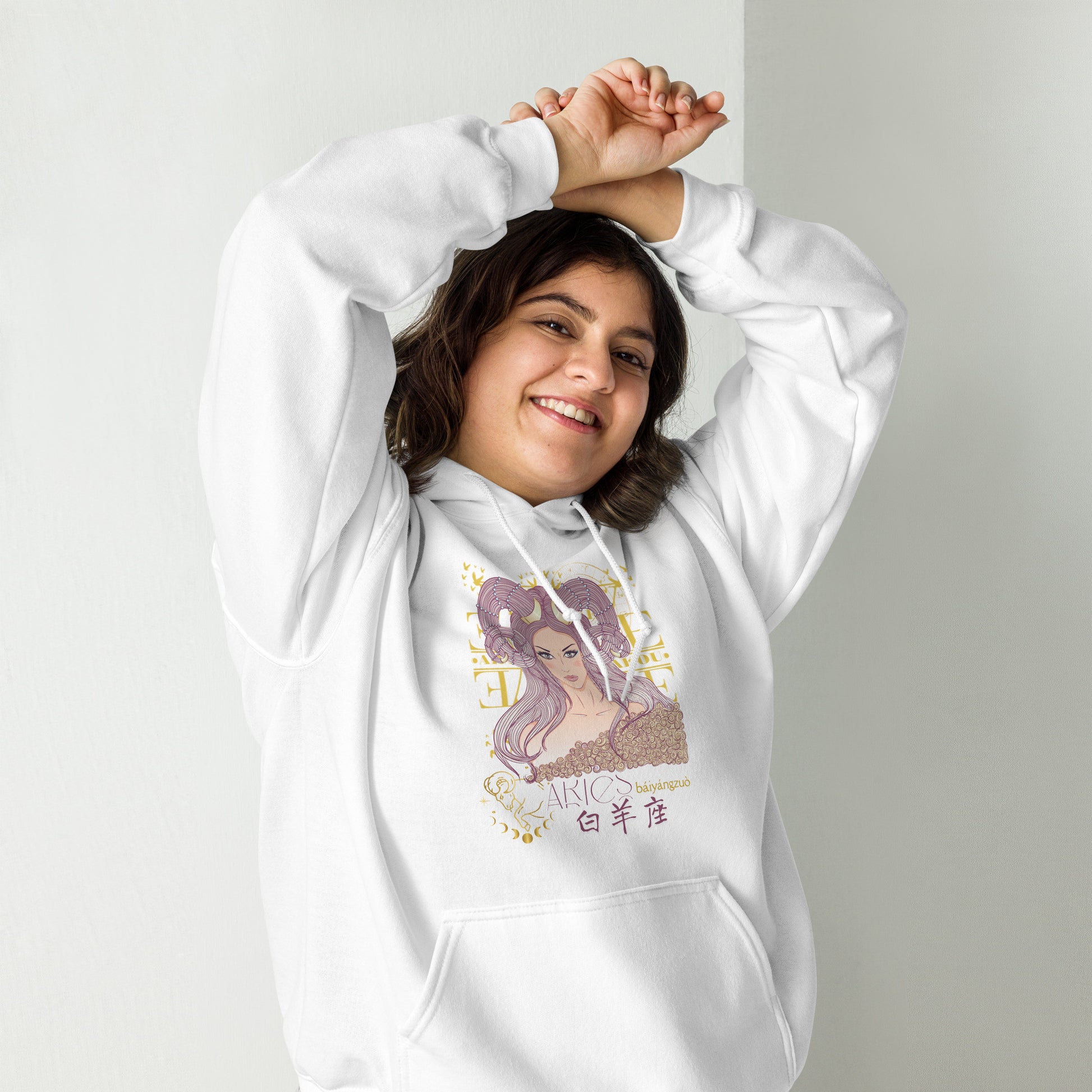 Aries Hoodie Sweatshirt-2