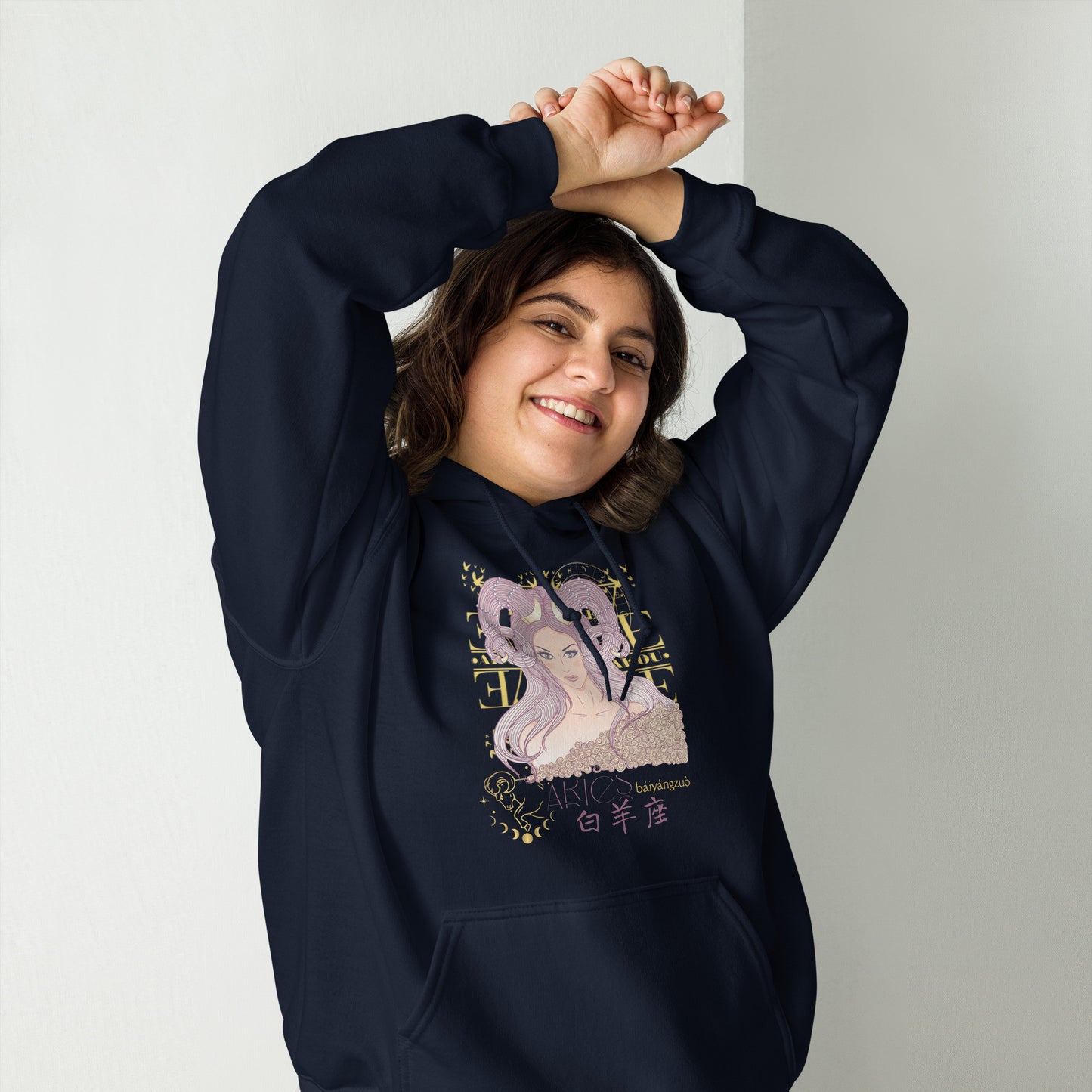 Aries Hoodie Sweatshirt-4