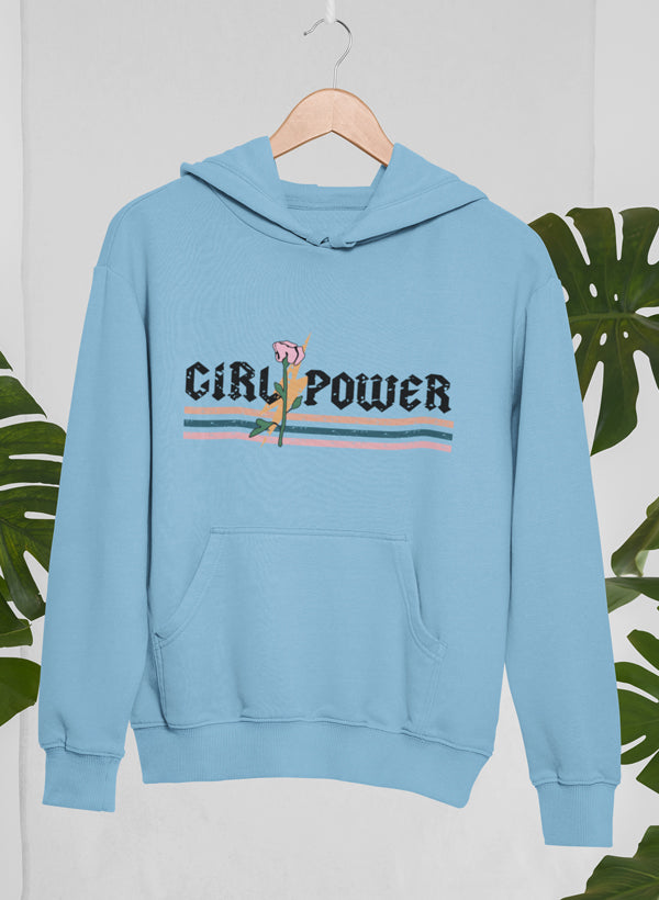 Girl Power Rose Hoodie-2