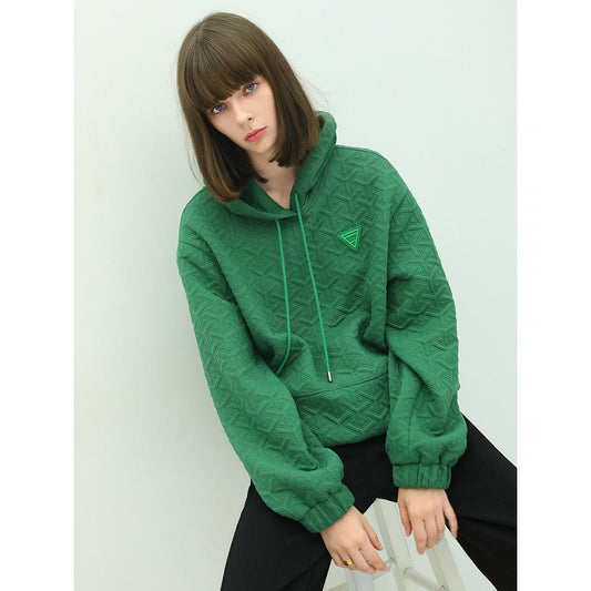 Green Quilted Hoodie-1
